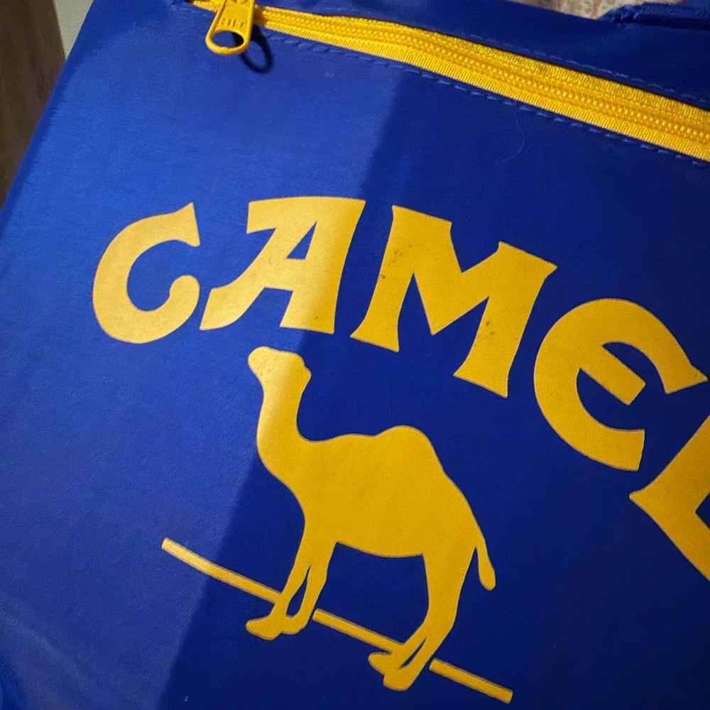 Vintage Camel Blue Backpack - RARE - Picture 12 of 12